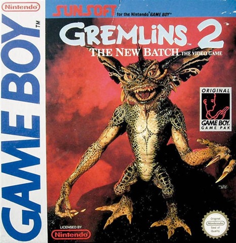 Gremlins 2 The New Batch The Video Game w Manual Boxed